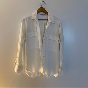 Zara White Button-down